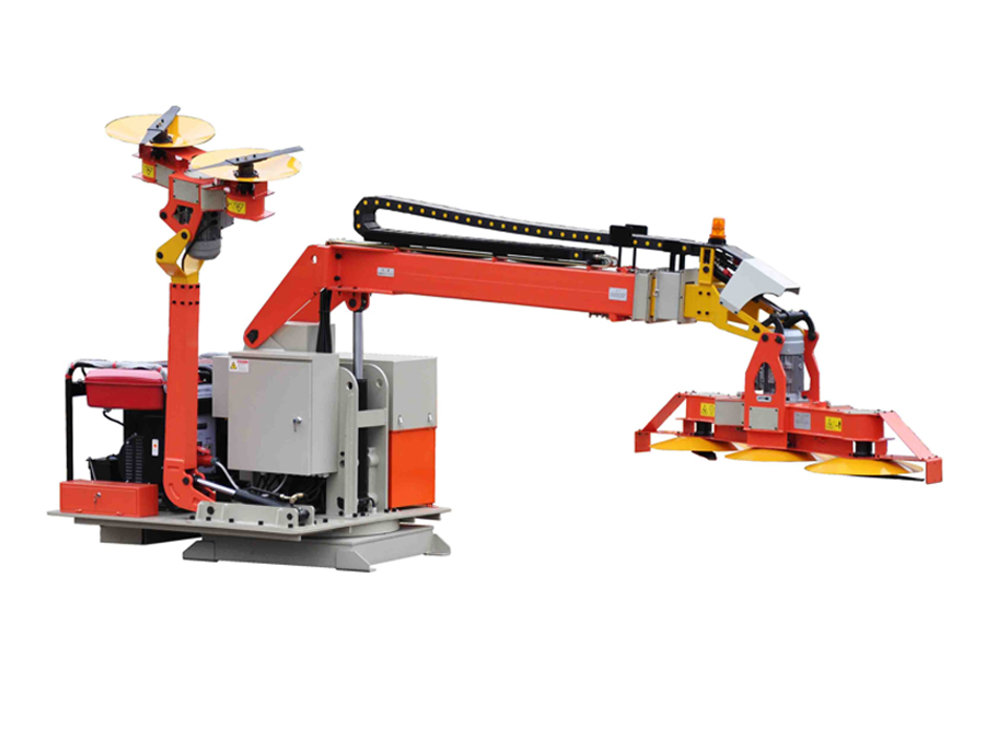 Vehicle-Mounted Highway Hedge Side-And-Flatshear All-In-One Machine